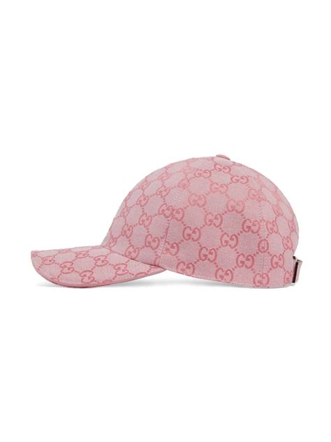 gucci baseball cap pink